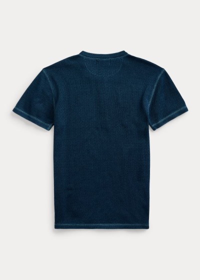 Men's Ralph Lauren Waffle-Knit Henley | 564831AXC